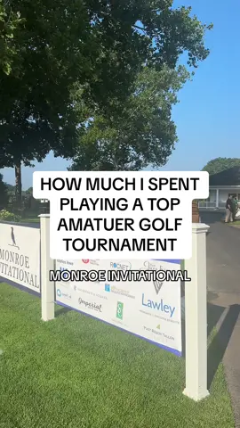 this pro golf dream is not cheap! how much are you willing to spend to chase your dreams? #golf #golftok #golftiktok #golfer 
