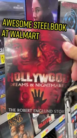 Cant believe I found this at Walmart#freddykrueger #robertenglund #horror #horrormovies #savephysicalmedia #collector #collection #4k #movietok #movies #fyp #follow #bluray #moviecollection #moviecollector #movietoker #4kmoviecollection #moviecollection #mancavetour #mancave #movieroom #seeyouatthemovies #newrelease #steelbook #bestbuy #bestbuysteelbook #movieranking 
