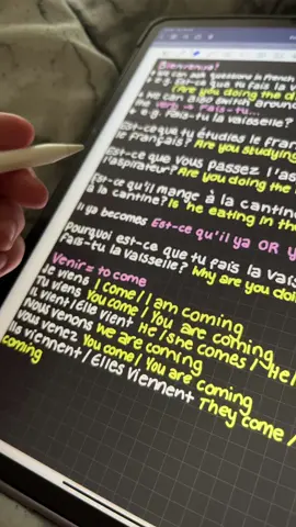 ipad note taking asmr , bc i love these videos 😭✨🫶 #asmr #ipad #goodnotes #notes #studytok #studywithme #french #francais #study #learn #notability #ipadpro #applepencil 