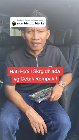 Hati² ya...Dapatkan yg Ori di Beg Kuning..