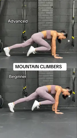 How to make progress with your mountain climbers 🔥 Like & SAVE this tip for later ✅ #LearnOnTikTok #GymTok #foryou #absworkout