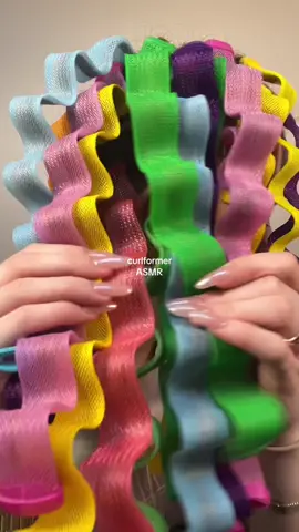 Some heatless waves asmr since we all love them so much 😘 #curlformers #asmrhair 