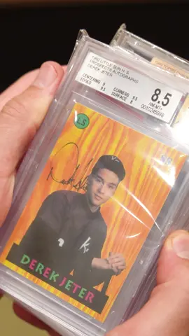 Derek Jeter tells the story of his high school baseball cards #sportscards #baseballcards #derekjeter #tradingcards