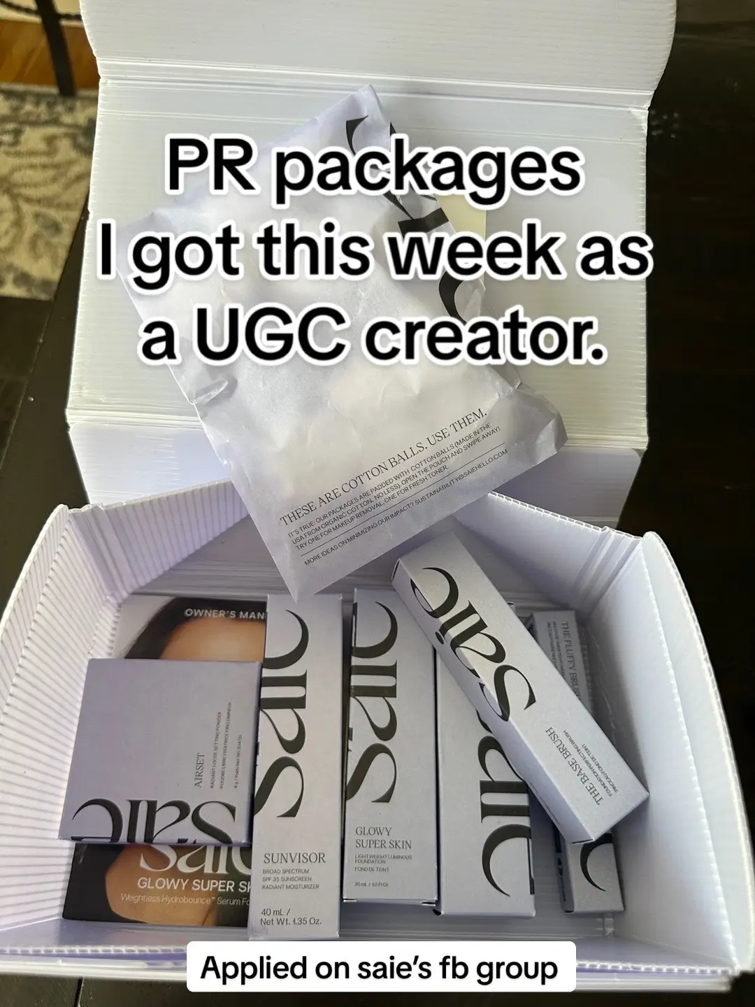 Chrcj out the PR haul i got this week. Now im off to make lots of amazing content. #prhaul #ugc #ugccreator #prpackage #skeepers #saiebeauty #dribbleupbasketball #vichy #intoskincare 