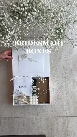 Replying to @maximaquintos Made my dream bridesmaid proposal boxes and my girls loved them! #bridesmaidproposal #bridesmaidbox #bridesmaidgifts #bride #bridaltiktok #bridalparty #bridesmaidboxes 