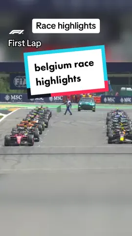 all the best bits from our final race in belgium before the summer break 🍿 #f1 #formula1 #belgiangp #sports 