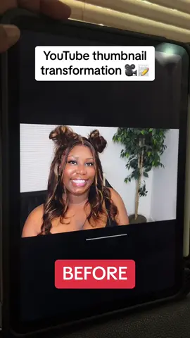 Watch my YouTube thumbnail transformation, should i start recording YouTube thumbnail tutorials on here? #youtubethumbnail #youtubethumbnailtutorial #backtoschoolcontent #backtoschool2023📓 