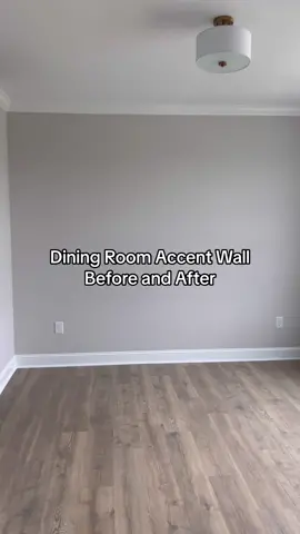 Bold dining room accent wall turned out 🔥🔥 #homedecor #Home #video #interiordesign #homeimprovement #decor #interior #homedesign #homeinspo #house #roommakeover #accentwall #beforeandafter #fyp #diningroomdecor 