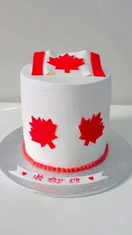 Pakke Canada Wale 🇨🇦  PR cakes always reminds me of the struggles that we (International students) have to go through. Its tough but still we manage to get over it. So it is a kind of CELEBRATION !!  Cuz we all deserve it. ❤️  #PR #PRcake #pakkecanadawale #CanadaPR #permanentresident #permanentresidency #canadaproud #internationalstudents #struggles #punjabi #punjabistudentsincanada #punjabistudents #punjabicanada #canada #pakkecanadawale 