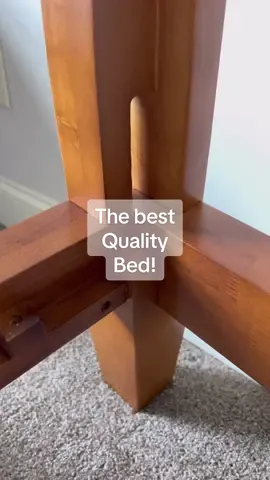 This is legit the highest quality bed that will last you SO long! 🤯 Its from Thuma! #thuma #bedroommakeover #bedroomdesign 