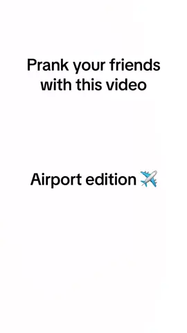 Prank your friends. Airport edition ✈️ #prankvideo #airportprank #airportvideo #prankyourfriends #prank #friendsprank #prankyourfriends #videoprank #airportcheck #airportlife 