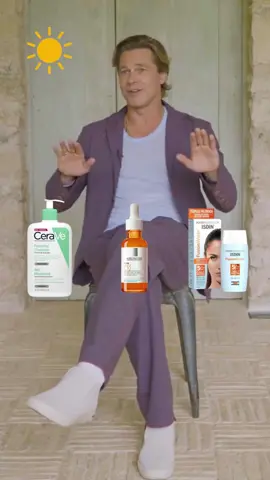 La rutina de skincare de Brad Pitt solo 3 pasos... y te la puedes montar con idealo por muy poco dinero 🤑 #fyp #bradpitt #skincareroutine 