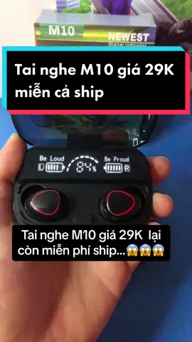 Chỉ 29 K miễn ship luôn#tainghe #tainghegiare #tainghem10 #tainghebluetooth #xuhuong 