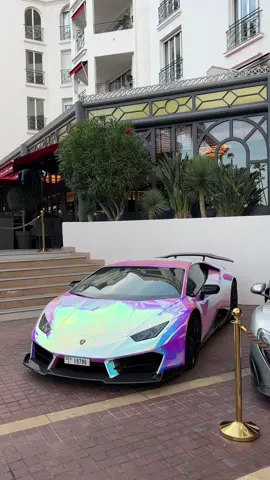 Custom Iridescent Lamborghini Huracan Performante with Reflective Holographic Wrap. 📍 Cannes, France 🇫🇷 Luxury cars in Cannes. Cannes cars.  #lamborghinihuracan #lamborghini #huracan #supercars #lambo #cars #lamborghiniclub #supercar  #lamborghinis #carsofinstagram #carswithoutlimits #luxurycars #lamborghinifans #aventadors #lamborghinimotorsport  #lamborghinilover #hypercar #exoticcars  #lamborghinisv #carlifestyle #lambolove #amazingcars #supercarsdaily #exoticcarspotting #carspotting #lamborghinihuracanperformante 