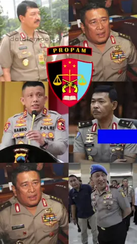 Ternyata banyak tokoh2 Polri eks Kadiv Propam ... Termasuk 2 Kapolri pernah jadi Kadiv Propam... mungkin kalo g kasus Sambo bakaln jadi Kapolri
