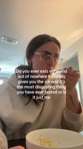 All of a sudden i do not like eggs anymore as of right now #eggs #eggsarenasty 
