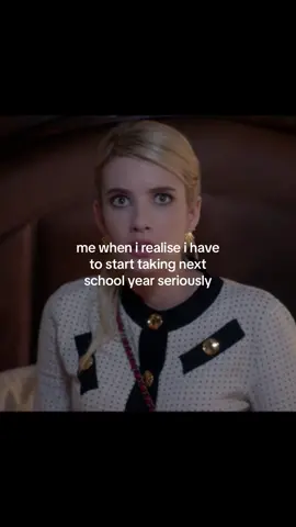 no thanks x #screamqueens #chanel #chaneloberlin #school #nextyear #postingmythoughts 