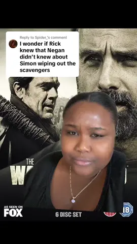 Replying to @Spider_  Simon was not shown that way before. So Rick probably thinks Negan was aware of what Simin did to Jadis and the scavengers #thewalkingdead #thewalkingdeadtok #thewalkingdeadtiktok #rickvsnegan #rickvsneganandthesaviors #simontwd #scavengerstwd #rickvsnegan8x12 #thewalkingdeadamc #ricknegantwd #negantwd #dwighttwd 