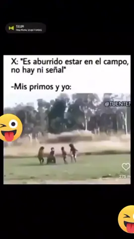 El campo nunca es aburido