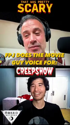 🎙️MOVIE GUY VOICE MONDAY!🎙️ It’s Monday which means it’s time for FPJ’s Movie Guy Voice. Coming up this week on @thatwasprettyscary is the 1982 George Romero and Stephen King anthology classic “Creepshow”! And this time IMDb did the movie description right. FULL EPISODE AVAILABLE THIS WEDNESDAY!  . . . . . #thatwasprettyscary #twps #horror #podcast #georgeromero #stephenking #creepshow #morbid #wondery #movieguyvoice #anthology #freddieprinzejr #jonleebrody 