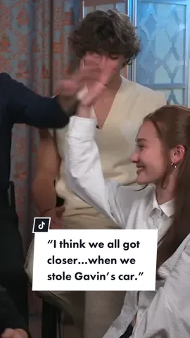 Volleyball ❤️ Car Theft ❤️ All your usual bonding moments with @the summer i turned pretty cast. #gavincasalegno #lolatung #summeriturnedpretty  [Note: This interview with the cast of #TheSummerITurnedPretty was conducted prior to the #SAGAFTRA strike] 