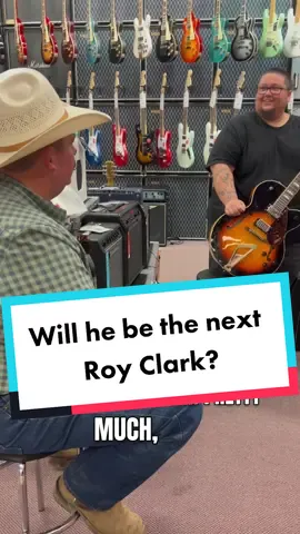 Will Cody be the next Roy Clark? 🎸 #Guitar #Guitarist #RoyClark #GuitarCenter @Guitar Center #KeepRanchin #KingOfTikTok #RanchLife #Ranch #RanchTok #AgTok 