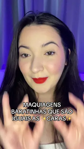 Ta, agora que eu percebi que comparei bruna tavares e Lua&neve kkkkkkkk #dicasdemake #maquiagensbaratinhas 