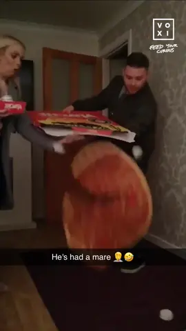 That pizza is still edible 🤥 #Pizza #Drop #Fail #FYP #RelatableLaughs #FeedYourCurious