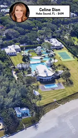 Celine Dion’s house in Florida worth $41M #celinedion #house #mansion #celebrity #foryoupage #foryou #fyp #messi #lionelmessi #davidbeckham #intermiamicf #intermiami #mbappe 