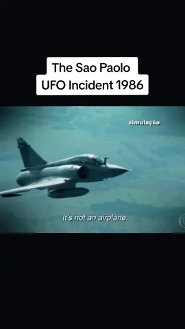 The Sao Paolo UFO Incident 1986 #ufo #alien #military #brasil #saopaulo #1986 #uap 