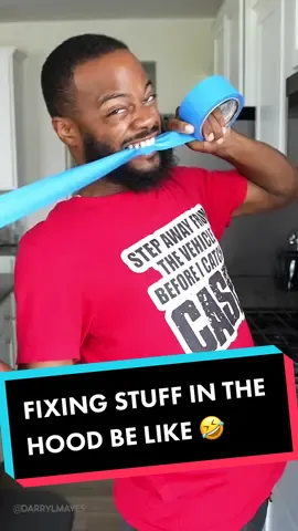 FIXING STUFF IN THE HOOD BE LIKE 🤣🤣 #comedy #funny #funnyreels #Comedyvideos #laughing #comedyreels #funniest #comedyskits 