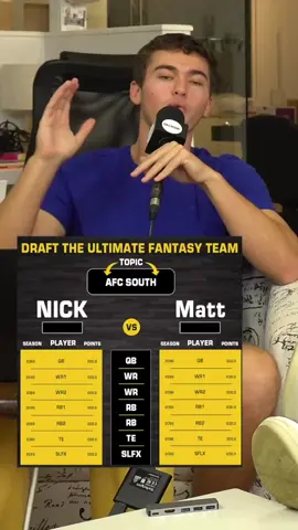 the titans of the afc south - build the ultimate fantasy team #bdge #nfltrivia #nflfootball #bdgetrivia 