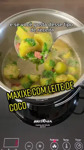 Maxixe com leite de coco. #maxixe #receitadevó #fy 