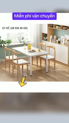 Bàn làm việc FUNA (BLV09) 4 chân sắt tròn to 50x50 chắc chắn, decor phòng phong cách hiên đại.#xuhuong #2023 