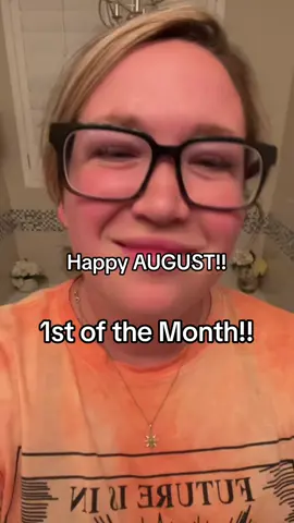 Happy August! Lets make this a good one! #1stofthemonth 