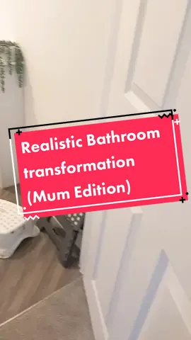 Realistic Bathroom transformation #mumlife #mumlifeontiktok #mumlifebelike #mumlifeuk #realistic #realistictransformation #realisticmom #realisticmomlife #houseworkneverends #CleanTok #satifying #satifyingvideo #motivation #cleanandorganize #cleantok #bathroommakeover #bathroomcleaning #springcleaning #summercleaning #deepcleaningvideos #deepcleaning 