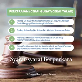 Syarat-syarat Berperkara di Pengadilan Agama Belopa #ptamakassar  #humasmahkamahagung 
