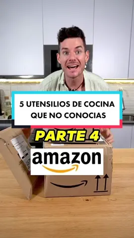 5 UTENSILIOS DE COCINA 🔪 DE AMAZON QUE NO CONOCIAS Y YA NO PODRÁS VIVIR SIN ELLOS - PARTE 4 Si te ha gustado el vídeo deja un like❤️ y comenta ✍🏻si ya conocías alguno y si quieres parte 5 🤩 #Cocina #amazon #gadgets #utensilios #recetas 
