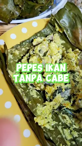 Buat yang ga suka pedes, bisa coba resep pepes ikan ini ya ! #resepmudah #resepsimple #makananrumah #masakanrumah #pepesikan #CapCut 