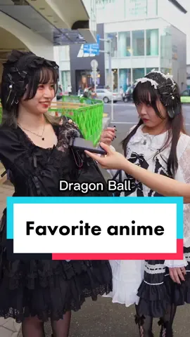 Japanese girls on their favorite anime 