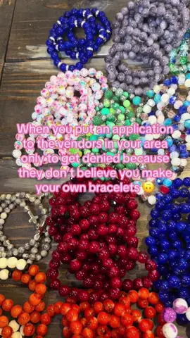 I indeed make my bracelets and have a vendor to rely on so I won’t have any shortage. #rayandreni #vendorsshop #workworkwork😇 #onmyfreetime #braceletlovers💕 #beadedbracelets🌸 #diytrending #diycraft 