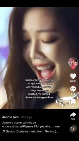 She wasn't chosen. Saint Laurent waited for Rosé one year for her to choose them.