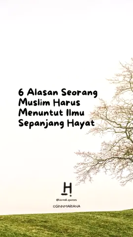 6 Alasan Seorang Muslim Harus Menuntut Ilmu Sepanjang Hayat 📖 #islamic_video #belajarislam #serunyabelajar #serunyamembaca 