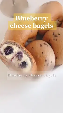 Would you like this Blueberry cheese bagels? 🥰 #bagels #blueberry #cheese #dessert #fyp #bakery #EasyRecipes #cakes #food #baker #homemade #Foodie #yummy #foodporn #delicious #sweet #Love #cooking #foodstagram #homebaker #deliciousrecipes #instadaily #easyfood #delish #goodfood