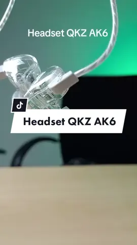 Headset In Ear Monitor QKZ AK6 #headset #inearmonitor #qkzak6 #earphone #earmonitor 