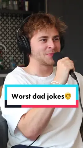 Worst dad jokes of all time👨 #fyp #podcast #dadjokes 