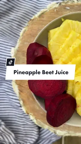 Let’s make a delicious and nutritious Pineapple Beet Juice that will leave you feeling refreshed and energized 🥳 Pineapple Beet Juice Recipe 📝 1 Pineapple 🍍 3 Beets ♥️ Beets are a nutrient-dense good that can provide a variety of health benefits. Some of the key benefits include: 🫀 Heart health Beets are rich in nitrates which can help to lower blood pressure and improve blood flow. Anti-inflammatory properties. Beets contain betalains which are anti-inflammatory compounds that have been shown to have anti-cancer and anti-oxidants effects. 🧠 Brain health Beets are rich in nitrates and nitrates, which can help improve blood flow to the brain and help in the production of Neuro transmitters improving cognitive function. 🍍Pineapples are also amazing immune boosters, helps with weight management, rich in Vitamin C, reduces inflammation, helps digestion, helps with sinus and common cold and much much more!  Please note it’s always important to consult with your healthcare provider before making any changes to your diet or supplement regimen.  There you have it – mouthwatering Pineapple Beet Juice, freshly made with love. 🍍♥️  Use code ✨MANDI10✨ for $55 OFF Nama J2. Link in Bio. Until next time, drink healthy, stay happy, and keep shining! ✨ #juicing #juicingforhealth #juicingtutorials #juicerecipe #beet #pineapple #detox #cleanse #immunebooster #antiinflammatory #nama #healing 