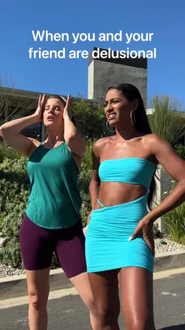 When you and your friend are delusional… @Amanda Cerny @KingBach 