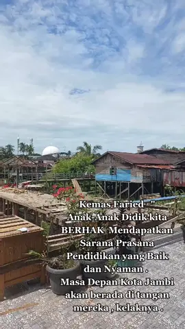 memastikan Progres Pembangunan Sapras Pendidikan di SDN. 68 . #wakilrakyatamanah #parlemen #kadermudapartaigolkar #kotajambi❤️ 