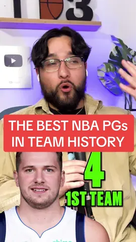 The best NBA PGs in every team’s history! #NBA #basketball #sports #foryou #lakers #kyrieirving #lukadoncic 